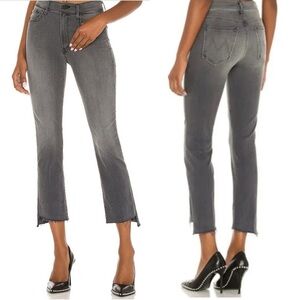 Mother Women’s the Insider Crop Step Fray Dancing in the Moonlight Jeans SZ 26